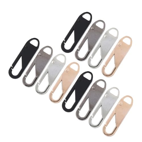 Jiawu Detachable Alloy Zipper Puller Slider Head for Bag Case — view 2