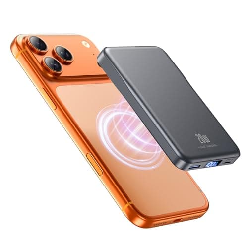 For MagSafe Power Bank, 10000mAh 20W Fast Charge Wireless Portable Charger