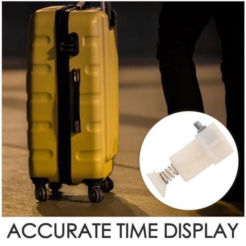 2pcs Luggage Handle Locking Clip Parts for Suitcases Repair, Metal — view 3