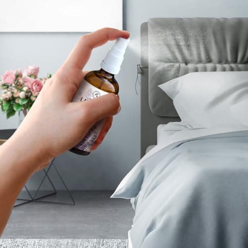Lavender Sprays 2x100 ml - 100% Pure Lavender Essential Oil - Room Spray Mist for Aromatherapy - Great for SPA Yoga - Pillow Spray for Relaxation - Good Sleep — view 5