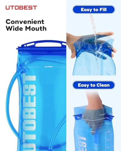 UTOBEST Hydration Bladder 3L Water Bladder for Hiking Backpack — view 5