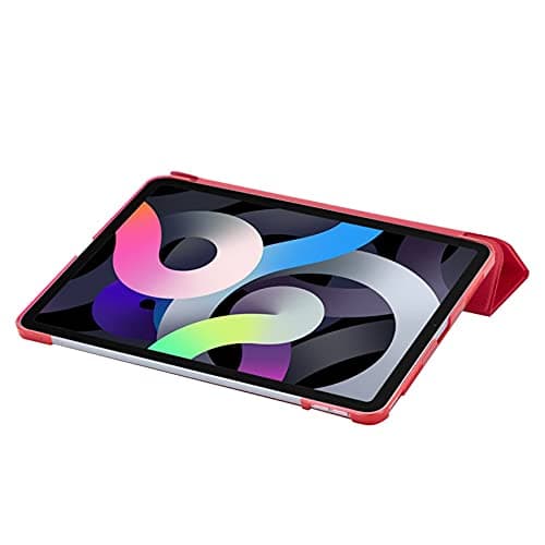 For Apple iPad Mini 4th/5th Gen A1538 A1550 A2126 A2124 Smart Magnetic Stand Case with Automatic Wake/Sleep (Red) — view 6