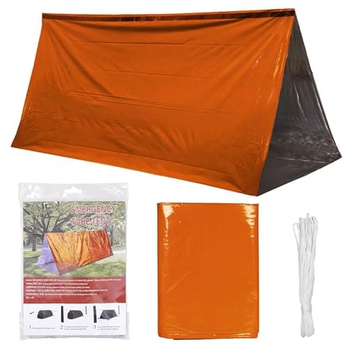 Deecam Emergency Survival Tent, Waterproof Foldable Thermal Shelter