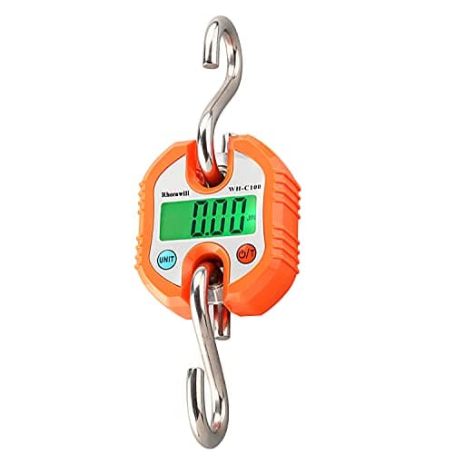 Rhorawill Luggage Scales Crane Scale 150kg Electronic Digital Hook Scale