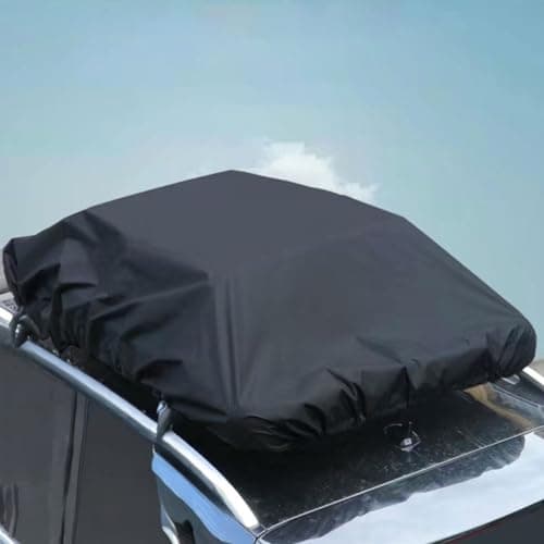 Car Roof Rack Cover Waterproof Dustproof Rooftop Cargo Cover Sun Protection Vehicle Luggage Protector Lightweight Polyester Oxford Quick, 1.6mx1.45m — view 2