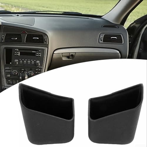 Car Pillar Organizer Box for Vehicle Interior – 2-Pack Plastic Storage Holder for Mobile Phones, Keys & Small Essentials – Fits Door Pillar Trim, Black (7.5 x 8.7 x — view 5