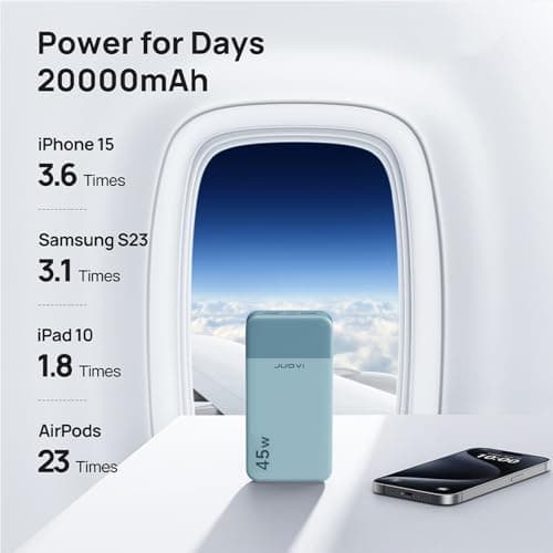 JUOVI Power Bank 45W 20000mAh Portable Charger — view 5