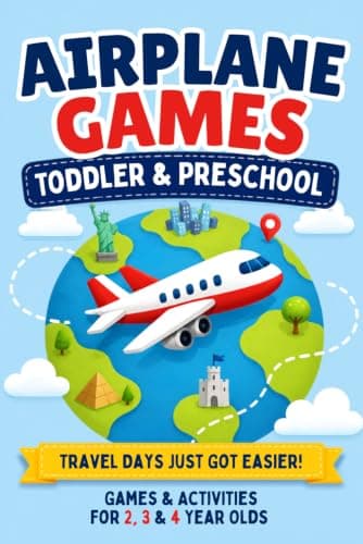 Airplane Games: Toddler & Preschool | Games & Activities for 2, 3 and 4 year olds | Travel Days just got Easier! (Travel Games)