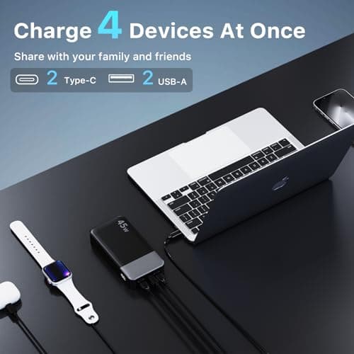 NOBIS Power Bank Fast Charging 45W 20000mAh Portable Charger — view 4