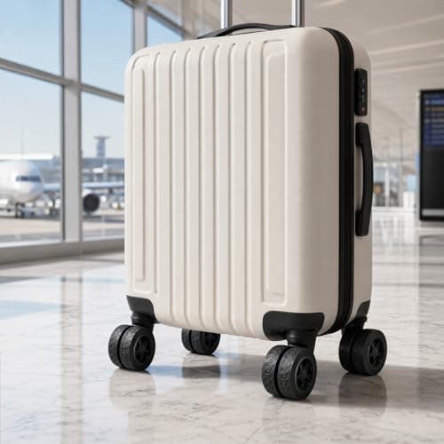 8 Pcs Silicone Suitcase Wheel Covers, Anti-Slip Luggage Wheel Protectors for 5-6cm (2-2.4 Inch) Spinner Wheels, Noise Reduction Wear-Resistant Replacement Accessories for Travel Carry On Luggage — view 5