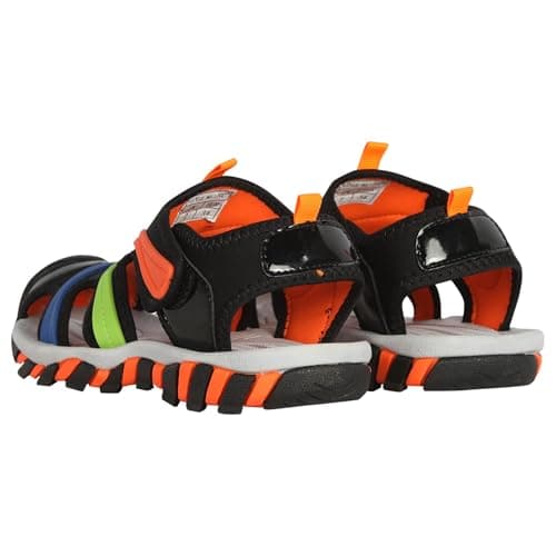 A2Z 4 Kids Boys Athletic Sandals Closed Toe Summer Holiday Beach Sports Mules - Sandal AZ3007 Multi 2 UK — view 3