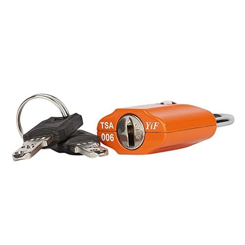 TravelMore Suitcase Padlocks with Keys, TSA Approved Travel Luggage Locks — view 4