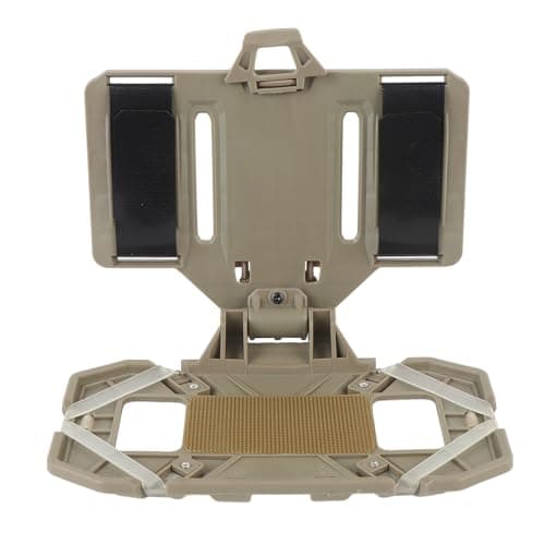 Jectse Vest Phone Holder, Heavy Duty Camping Chest Phone Mount Accessory, for 4.7 to 6.7 Inch Screen Size (Khaki) — view 6