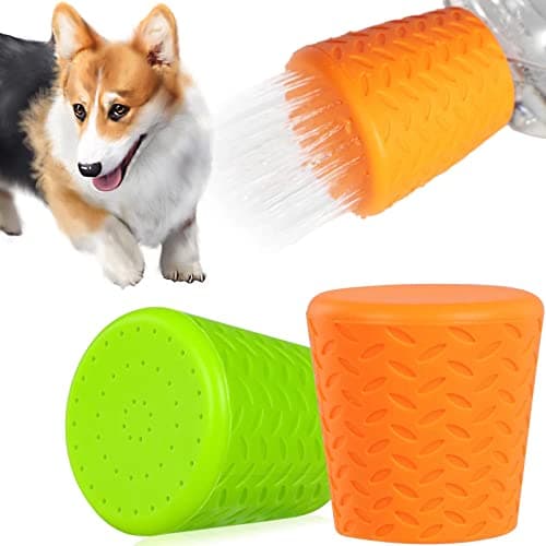 Outdoor Shower for Dogs Portable Dog Shower Head Mud Travel Shower Outdoor Shower Bottle Attachment Outdoor Water Sprayer Accessory Suitable for Dog Hiking Beach Camping, 2PCS