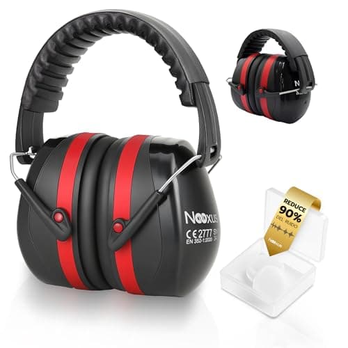Nexus Soundproofing Headphones for Studying with Earplugs Noise Cancelling 34dB | Noise Cancelling Helmets | Anti-Noise | Soundproof Helmets | Noise Cancellation Headphones (LEGABLE)