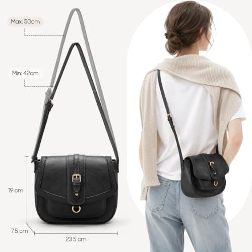 RAINSMORE Crossbody Bag for Women RFID Blocking Handbags & Shoulder Bags — view 2