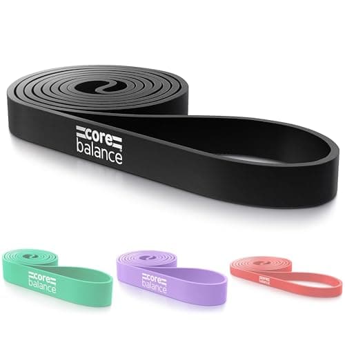 Core Balance Long Loop Resistance Band, Black, 10kg-30kg