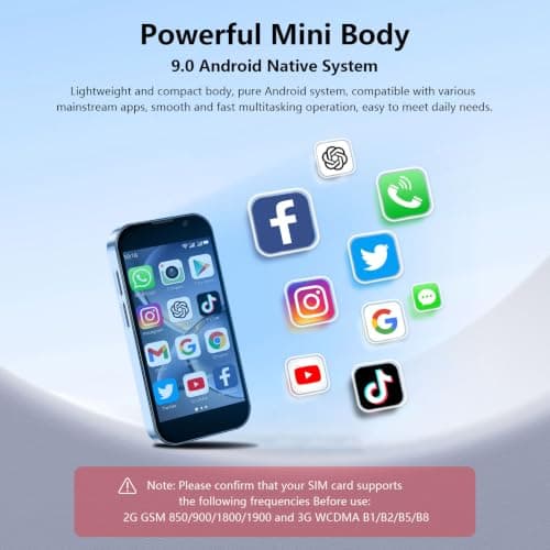 Mini Smartphone 3.0" Mini Android World's Smallest Mobile Phones For Kids — view 5