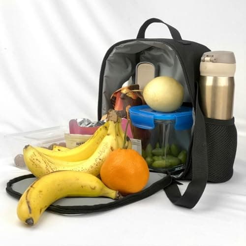 Lunch Bag for Women & Men Insulated Lunch Box Leakproof Cooler Tote Bags — view 3