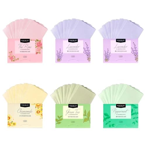 Blotting Paper 600 Sheets, Gentle Scented Oil Control Tissues for Oily Skin