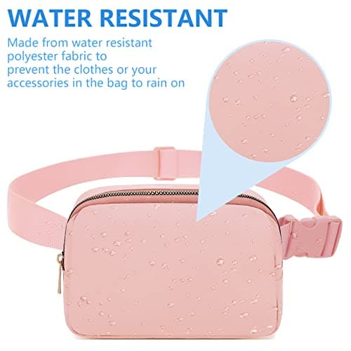 Invool Bum Bag for Women Men, Fanny Pack with Adjustable Straps Crossbody Fashion Waist Pack, Running Belt Bag for Travel Workout Cycling Hiking — view 4