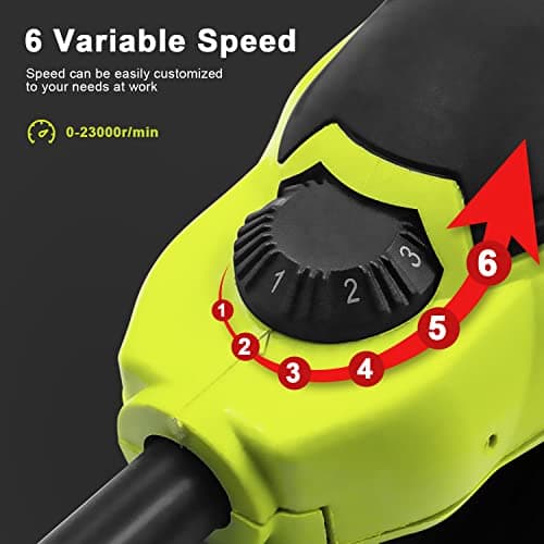 DEWINNER Oscillating Tools, 6 Variable Speeds 0-23000RPM Multi-Tool 300W, Accessories with Multi-Function Attachment Blades — view 3