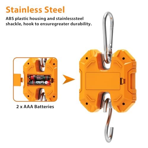 GRAM PRES Digital Hanging Scale 660LB/300KG — view 3