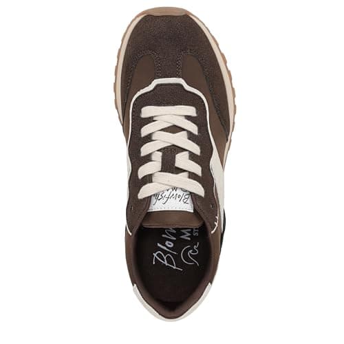 Blowfish Malibu Women's Valley Lace-Up Trainers | 100% Vegan Retro Inspired Casual Sneakers in Espresso Brown | Faux Leather Everyday Walking Shoes | Autumn Winter | UK 6 — view 5