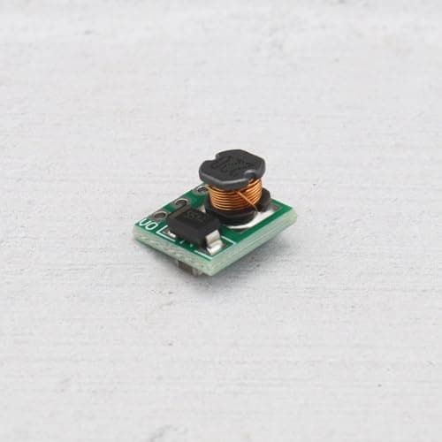 YINETTECH 10PCS 0.9-5V to 5V DC-DC Step-Up Power Module 1.5V 1.8V 2.5V 3V 3.3V 3.7V 4.2V to 5V Voltage Boost Converter Board 10.6x10.6x7.6mm Module Green — view 5
