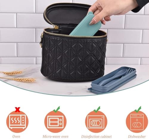 Zoyiancy 2Pcs Cutlery Set, Reusable Travel Fork Knife Spoon Set — view 3