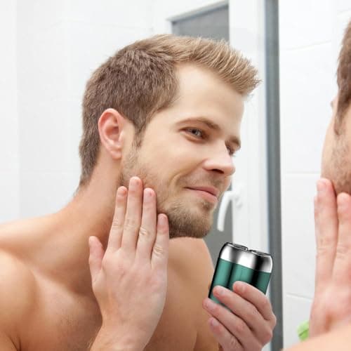 Travel Shaver USB Rechargeable Mini Wet Dry Personal Men Face — view 6