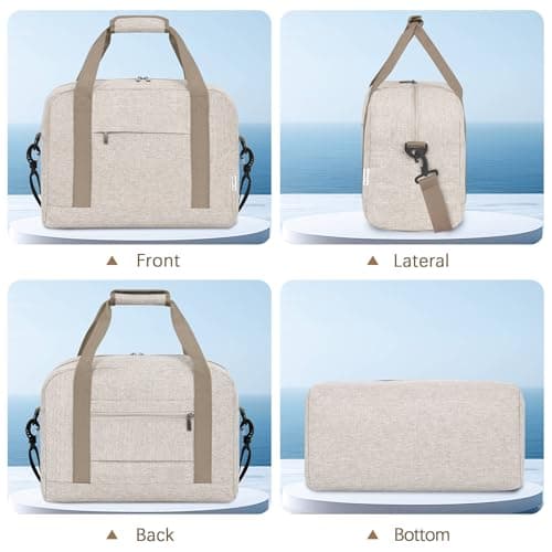 FIORETTO Cabin Bag 45x36x20, 32L Beige — view 5
