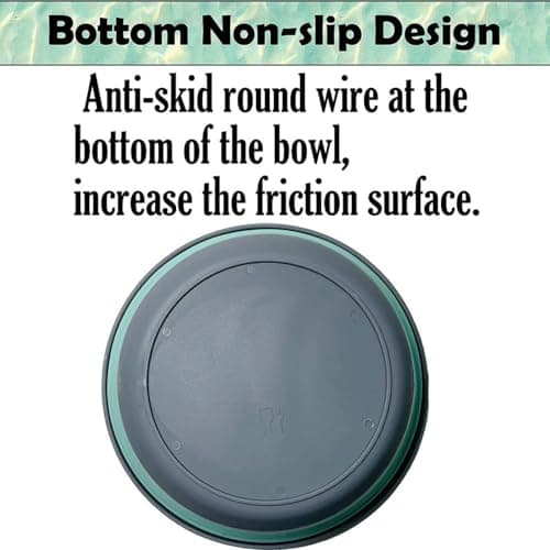 Anicy Foldable Camping Bowls - 3 Pieces Silicone Collapsible Bowl with Lid Portable Food Storage Container Bowl Round for Hiking Kitchen School Outdoor (Green) — view 5