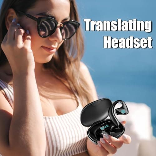 Translation Earbuds Real Time Instant Translate Long Battery Life Portable — view 2