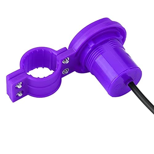 EMUKOEP High Quality Motorcycle USB Charging Socket with Waterproof Cap Universal Fit for 12-24V Electric Motorcycles (Purple) — view 5