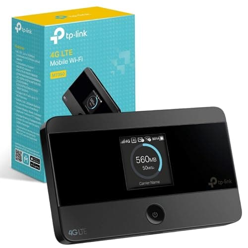TP-Link M7350 Cat4 Portable WiFi MiFi, 4G Router with SIM Slot