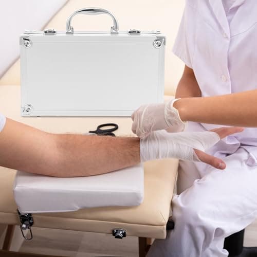 Aluminium Alloy Toolbox Large Capacity Portable Multi-purpose Carrying Case — view 4