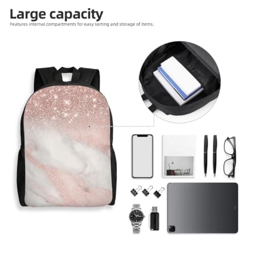 ERYRTGFHJ Backpack for Men Women Laptop Backpack 14.1L Waterproof Daypack — view 5