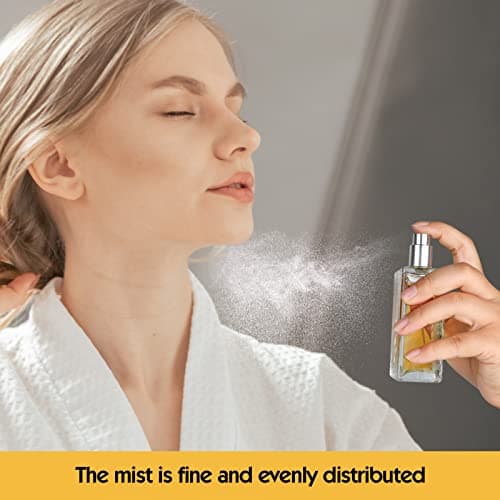 Ysimple 100ml Refillable Perfume Atomiser, Clear Glass Travel Spray Bottle — view 6
