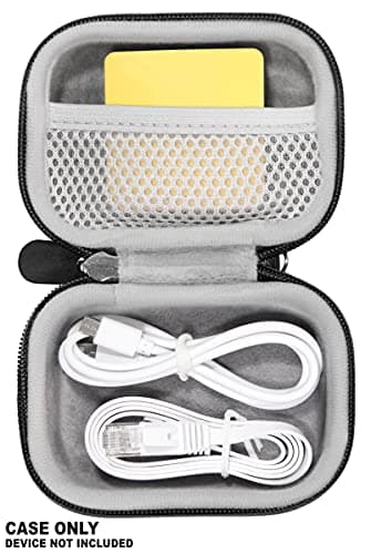 Alltravel case for GL.iNET GL-MT300N-V2 Wireless Mini Portable Travel Router, also for GL-AR300M, GL-AR150, microuter-N300, Mobile Hotspot Case — view 3