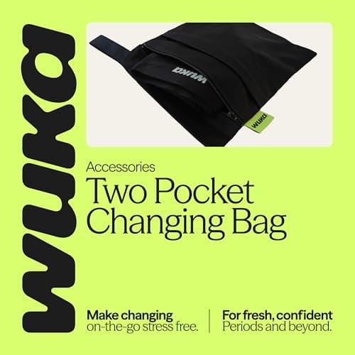 WUKA Two Pocket Changing Bag Waterproof Wet Bag for Period Pants — view 2