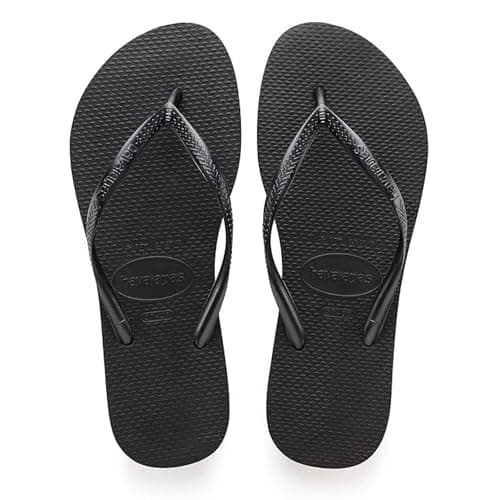 Havaianas Slim Women Flipflop Black 6/7 UK