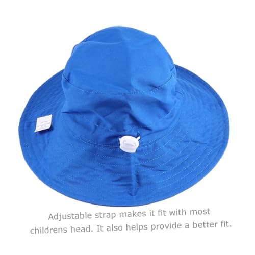 SAFIGLE Blue Cotton Breathable Quick Drying Fisherman Hat for Kids — view 2