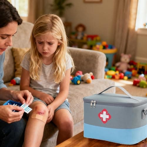 ChAusa Large Capacity Medicine Bag, Home First for Medication Organizer — view 4