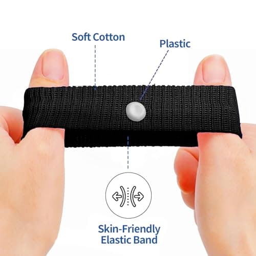 Motion Sickness Glasses,6Pcs Travel Sickness Glasses Sickness Bands Nausea Relief Glasses Car Sickness Airsick Sickness Seasickness for Kids and Adults — view 6