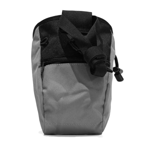 Psychi OG Waist Chalk Bag Starter Pack Bundle for Rock Climbing Bouldering Gym (Grey) — view 4