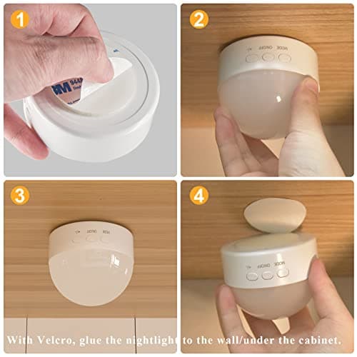 Kintion LED Night Light, USB Rechargeable Night Light for Adults, 1 Pack — view 5