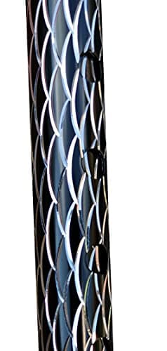 Luxury Ladies Engraved Etched Adjustable Walking Stick Cane with Soft Grip Gel Ergonomic Handle for Women - 25.5” – 35.5” (Engraved Black) — view 4