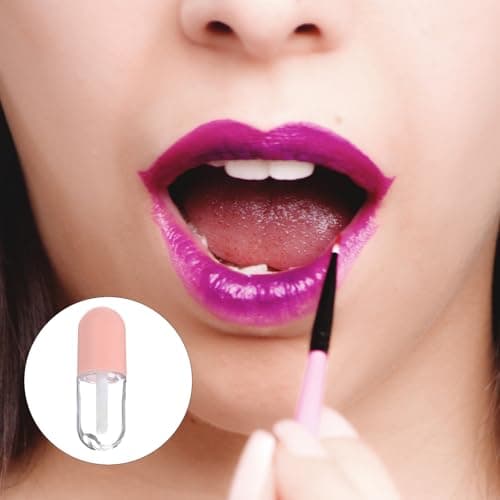 10 Pack 5ml Pink Plastic PP Lip Gloss Tubes for DIY — view 4
