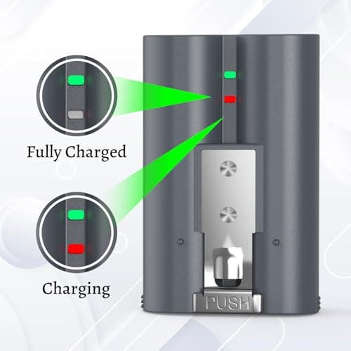 2026 New 2-Pack Quick Release Battery and Charging Station for Ring, Replacement Batteries for Video Doorbell 2/3/4/3 Plus, Stick Up Cam Battery (2nd & 3rd Gen) and Spotlight Cam (3.65V 6200mAh) — view 5